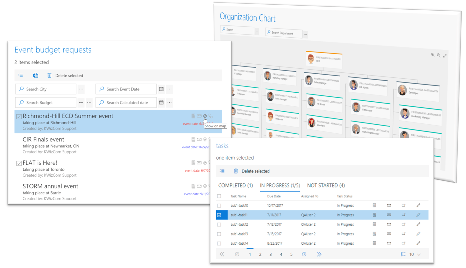 KWizCom Data View Plus App (SPFx)