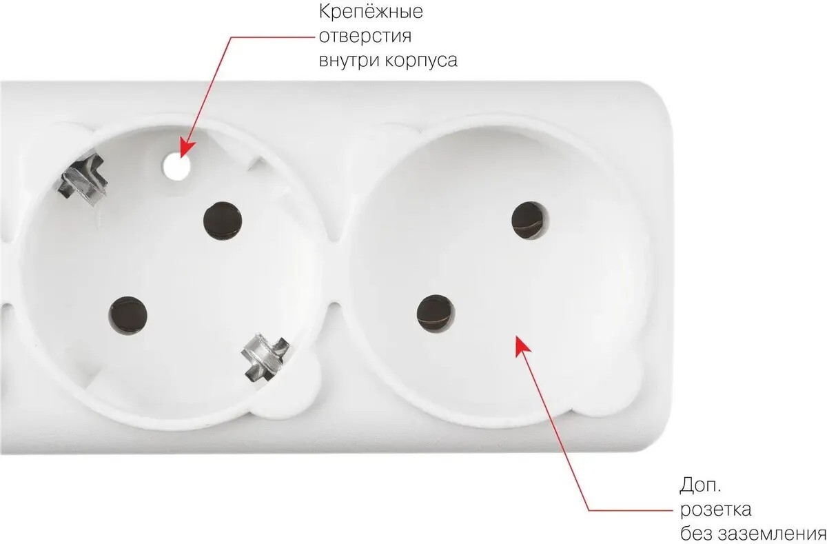 Сетевой фильтр Powercube Сетевой фильтр SPG(5+1)-16B-0,5M