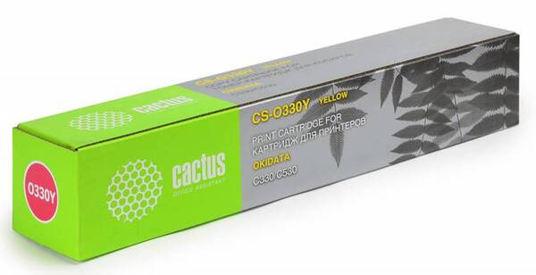 

Тонер-картридж желтый Cactus CS-O330Y