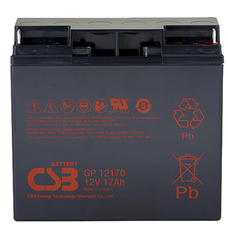 CSB Аккумуляторная батарея для ИБП (12V/17Ah)