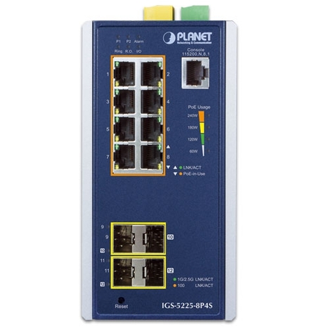 Коммутатор Planet IGS-5225-8P4S