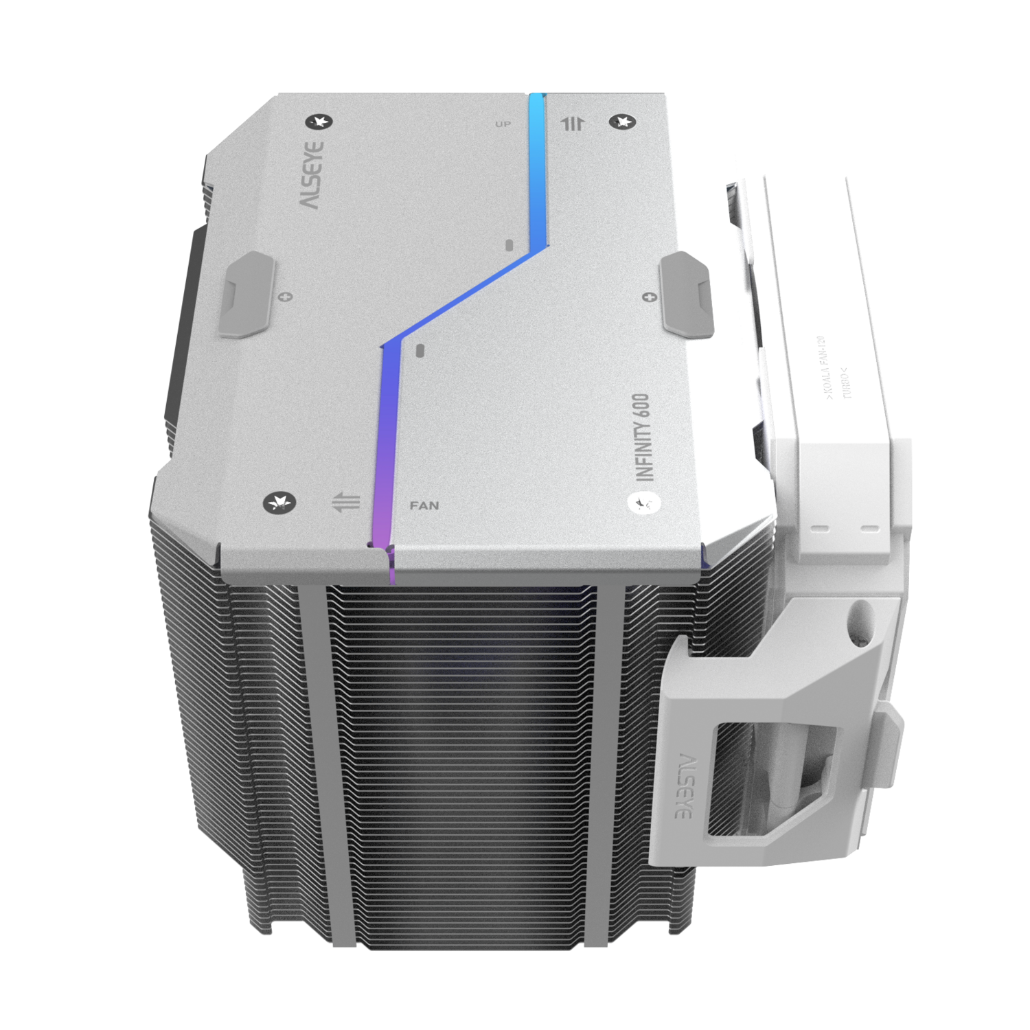 Кулер Процессорный ALSEYE для CPU i600 White