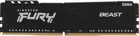 Оперативная память Kingston FURY Beast Black KF432C16BB1/16WP, RTL
