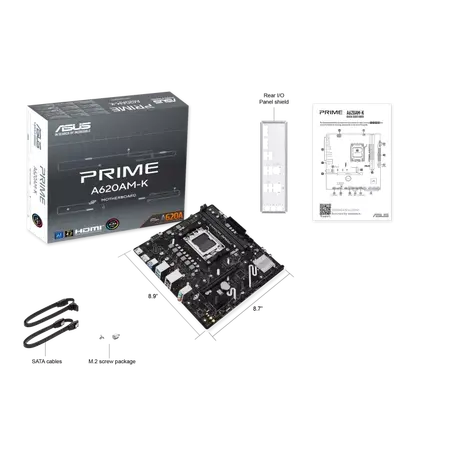 Материнская плата ASUS AMD A620A PRIME A620AM-K