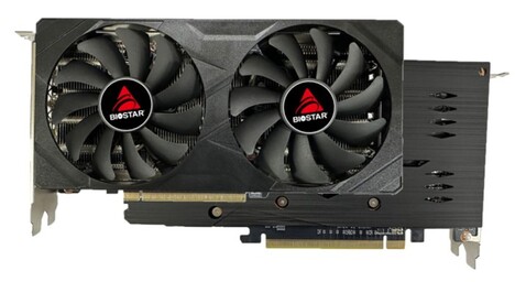 Видеокарта Biostar PCI-E 4.0 VA76S6RM81 RX7600 OC AMD Radeon RX 7600 8Gb 128bit GDDR6 2318/18000 HDMIx1 DPx3 HDCP Ret