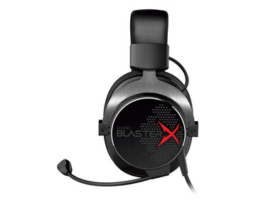 Гарнитура CREATIVE Sound Blaster X H5, цвет красный/черный/серебристый