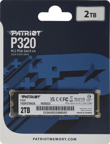 Внутренний твердотельный накопитель Patriot P320 2TB