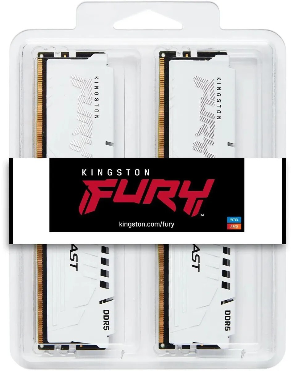 Оперативная память Kingston FURY Beast White KF560C36BWEK2-64