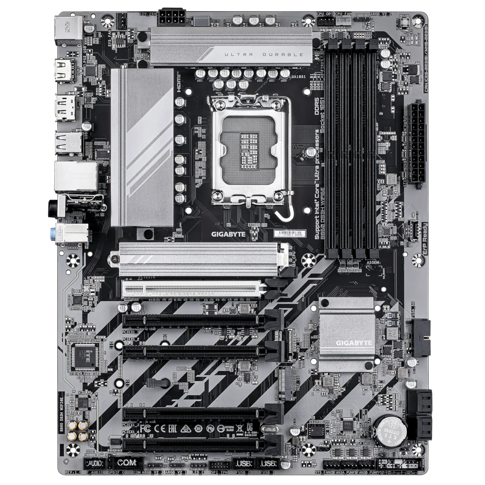 Материнская плата Gigabyte LGA1851 Intel B860 B860 DS3H WIFI6E