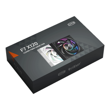 Вентилятор PCCooler кулер для корпуса F7 X120 ARGB