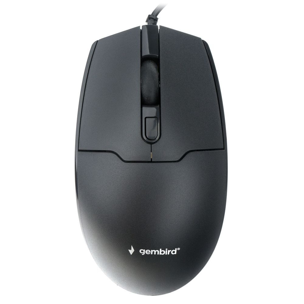 Мышь Gembird Мышь MOP-430||bp, цвет черный