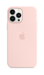 

iPhone 13 Pro Max Silicone Case with MagSafe – Chalk Pink