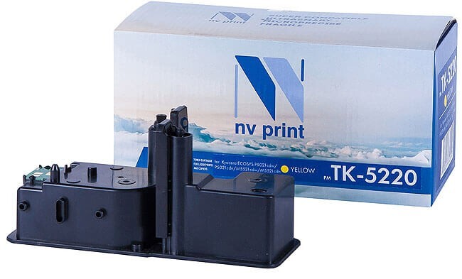Картридж желтый NVPrint Kyocera, NV-TK5220Y