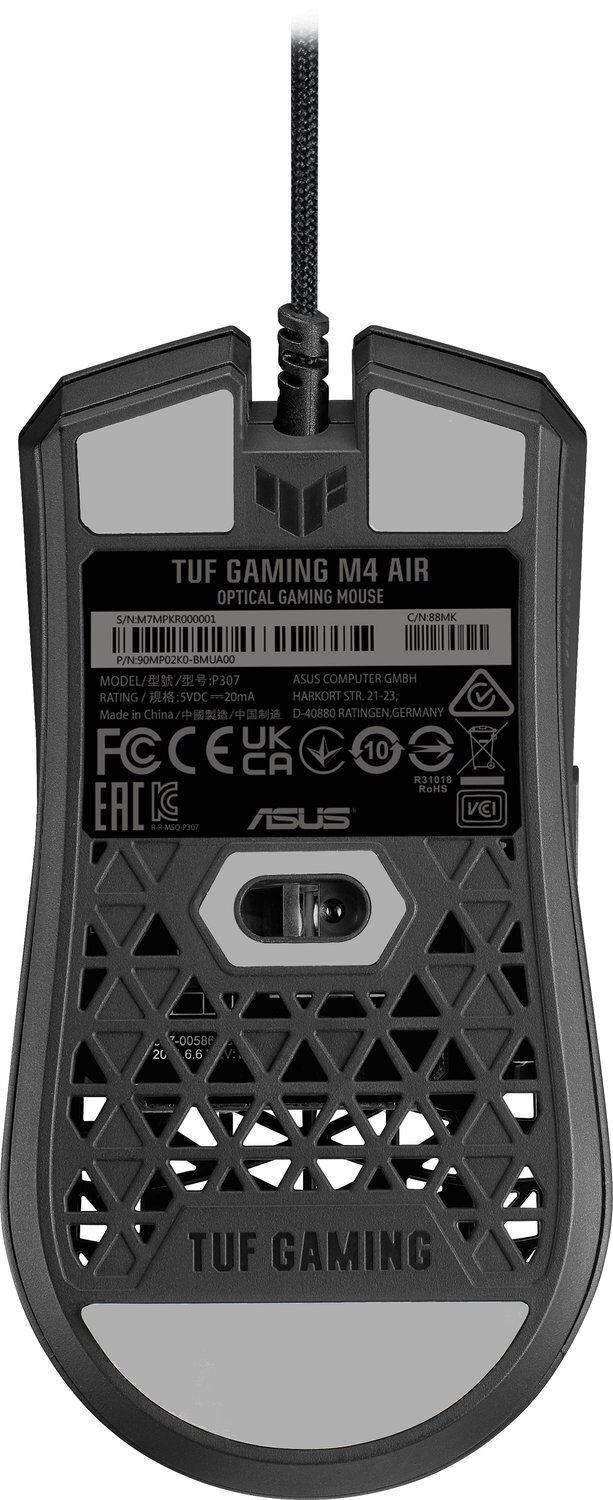 Мышь ASUS TUF GAMING M4 AIR 90MP02K0-BMUA00, цвет черный