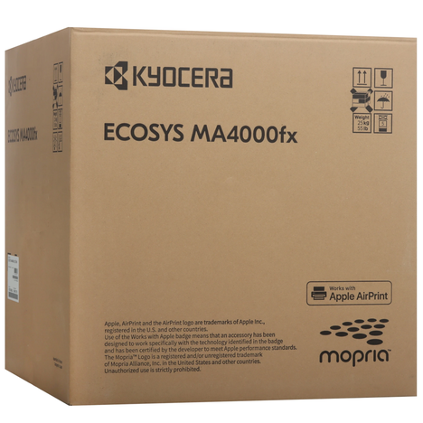 МФУ Kyocera Ecosys MA4000fx с картриджем