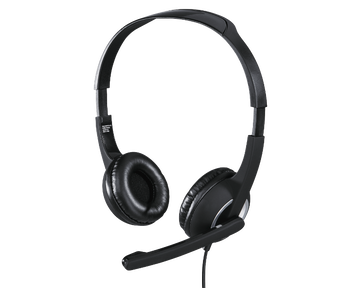 Гарнитура HAMA HS 300, цвет черный/серебристый