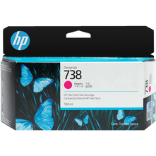Картридж пурпурный HP Inc. 738 130мл, 498N6A