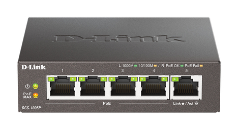 Коммутатор D-LINK DGS-1005P