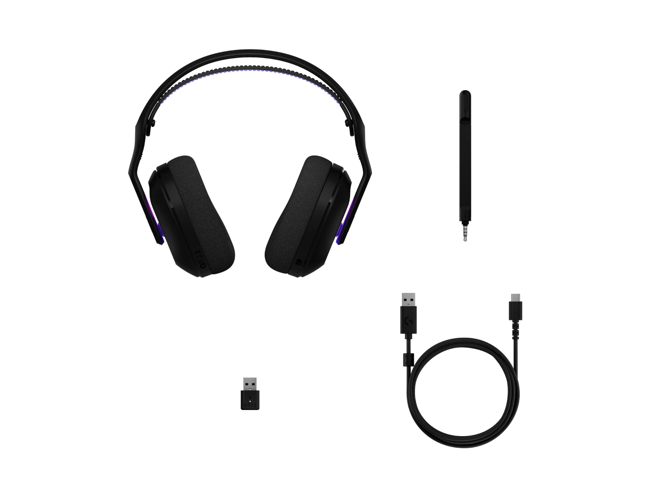 Bluetooth-гарнитура Logitech G522 LIGHTSPEED, цвет черный