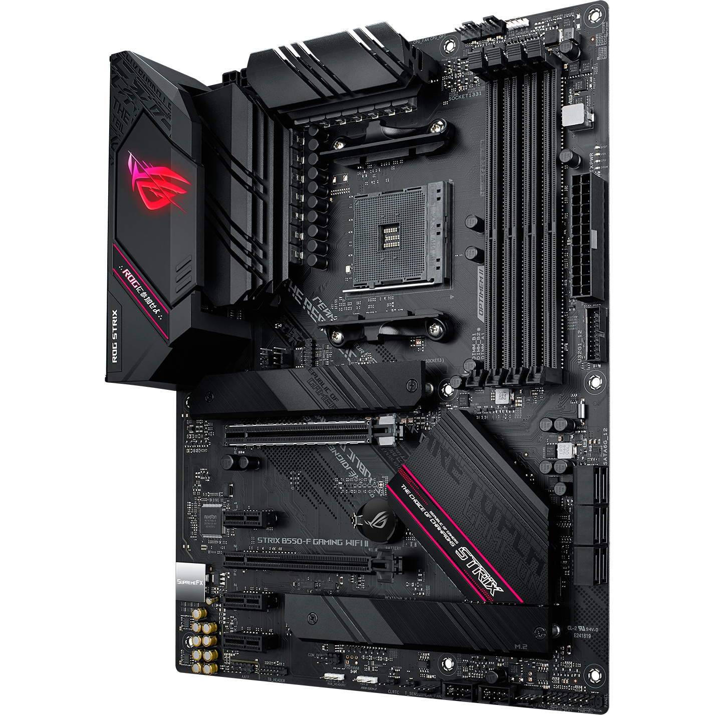 Материнская плата ASUS AMD B550 ROG STRIX B550-F GAMING WIFI II