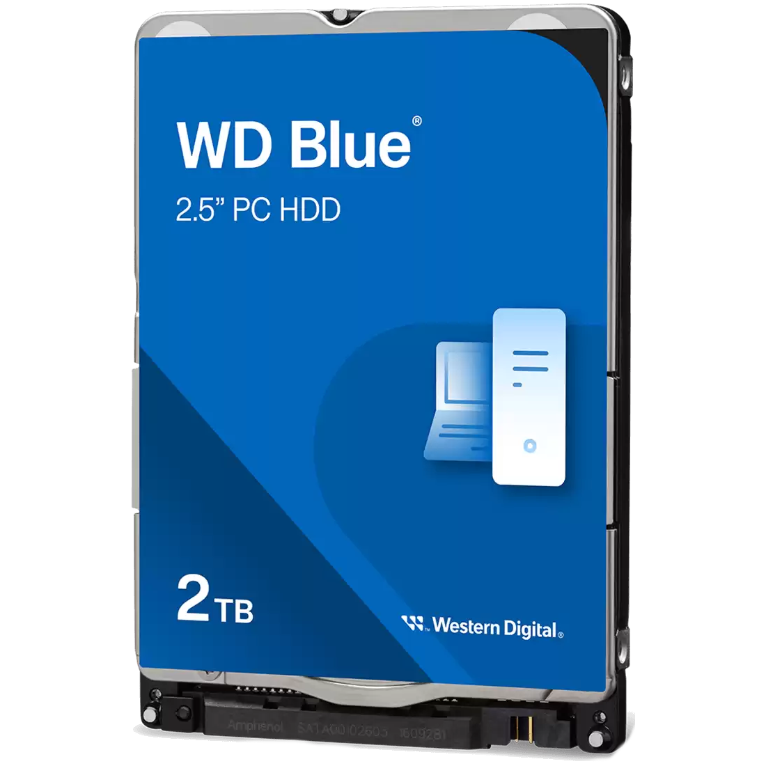 Жесткий диск  Western Digital Blue 2.5 PC Mobile Hard Drive 2 Тб 5.4K SATA3