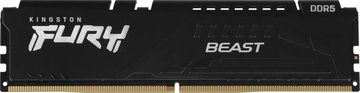Оперативная память Kingston FURY Beast Black XMP 128GB DDR5 5200MHz, KF552C40BBK4-128, RTL