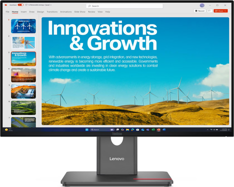 Монитор LENOVO P24QD-40 23.8-inch черный