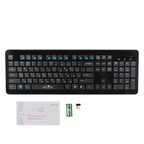Клавиатура Oklick KeyBoard 870S 368218, цвет черный