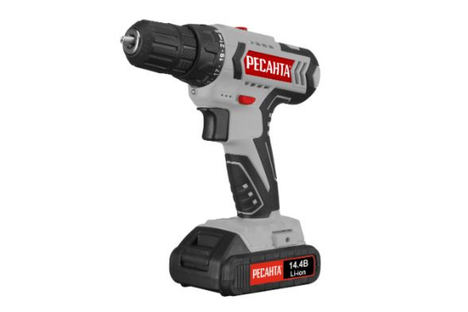 Безударная дрель-шуруповерт РЕСАНТА ДА-14-2ЛК