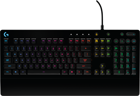 Клавиатура Logitech G213 920-008092, цвет черный