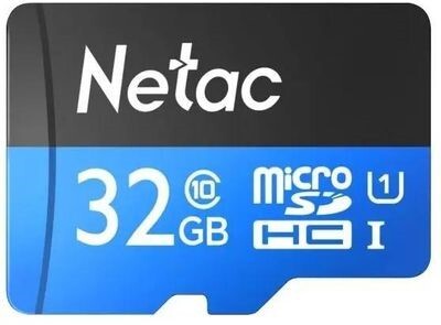 Карта памяти Netac MicroSDHC P500 Standard 32GB