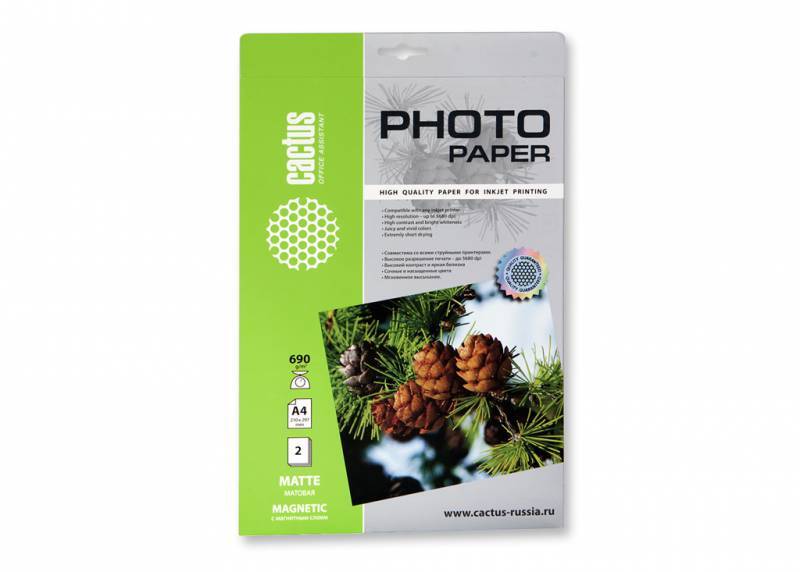 Бумага белый Cactus CS-MMA46902