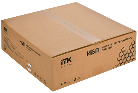 Источник бесперебойного питания ITK EOR-0002KVA-1-004 2000Вт 2000ВА черный
