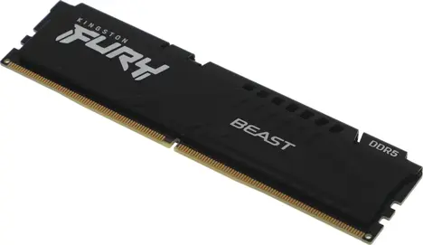 Оперативная память Kingston FURY Beast RGB EXPO 16GB 6400MT/s DDR5 CL32, KF564C32BBEA-16, RTL