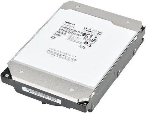 Жесткий диск  TOSHIBA MG10F 3.5  22Tb 7.2K SAS 12Gb/s