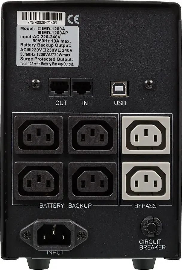ИБП Powercom Imperial IMD IMD-1200AP