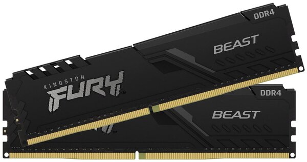

Оперативная память Kingston FURY Beast Black KF430C15BBK2/16