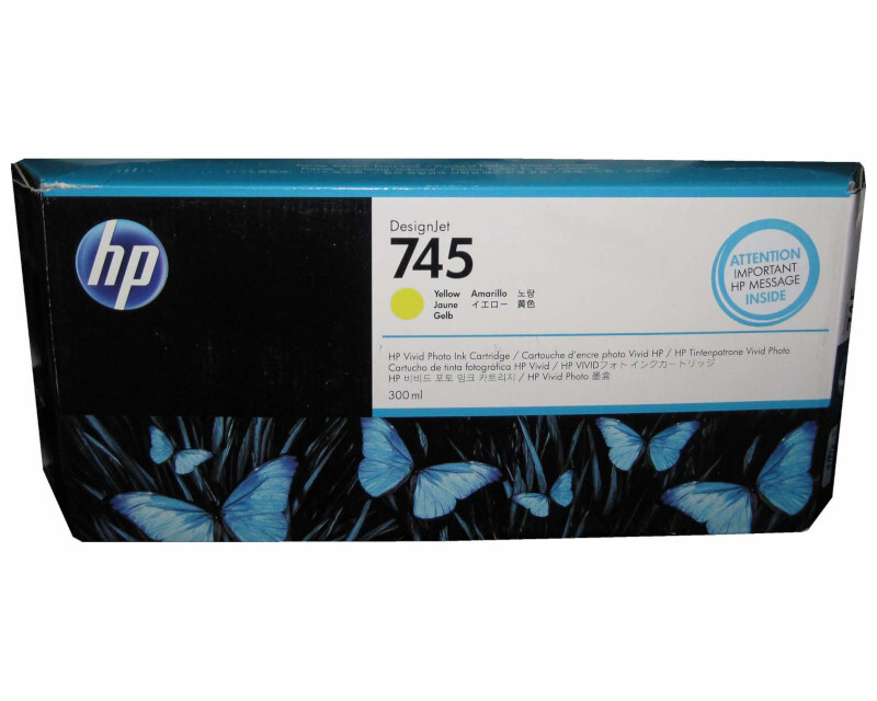 Картридж желтый HP Inc. 745, F9K02A