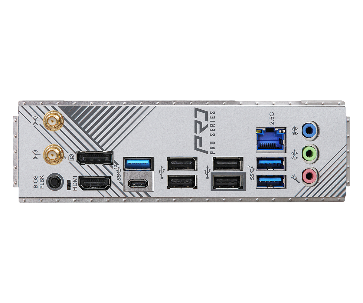 Материнская плата ASRock AM5 AMD B650 B650M PRO RS WIFI