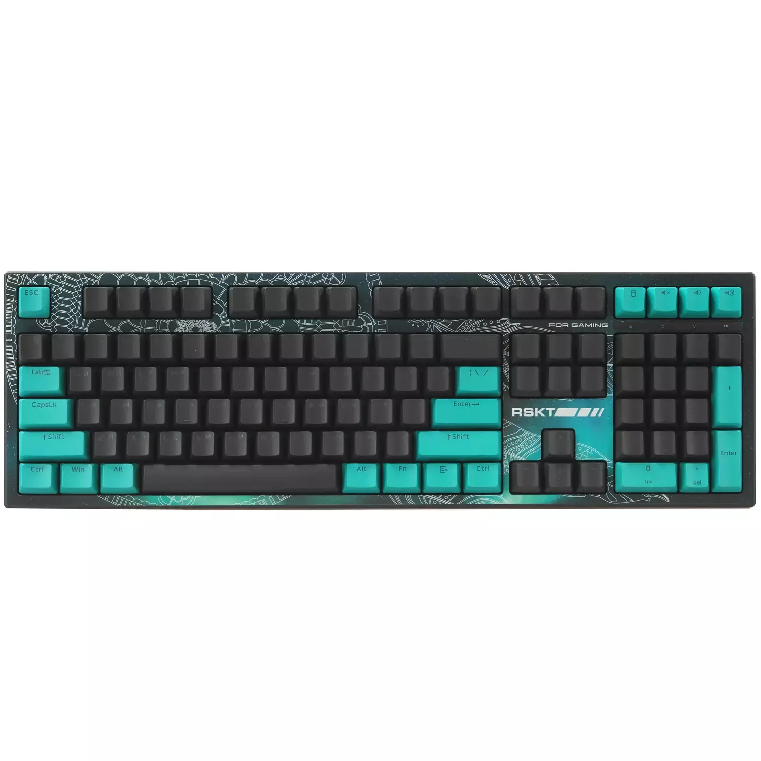 Клавиатура Raskat Клавиатура KM002-UV-GRAY, цвет серый