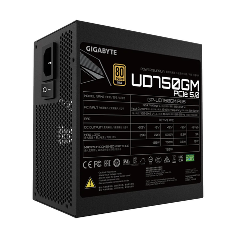Блок питания Gigabyte UD750GM PG5