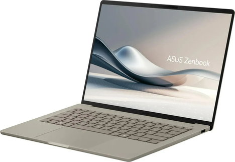 Ноутбук ASUS ZenBook A14 UX3407QA Qualcomm Snapdragon X X1-26-100 (бежевый)