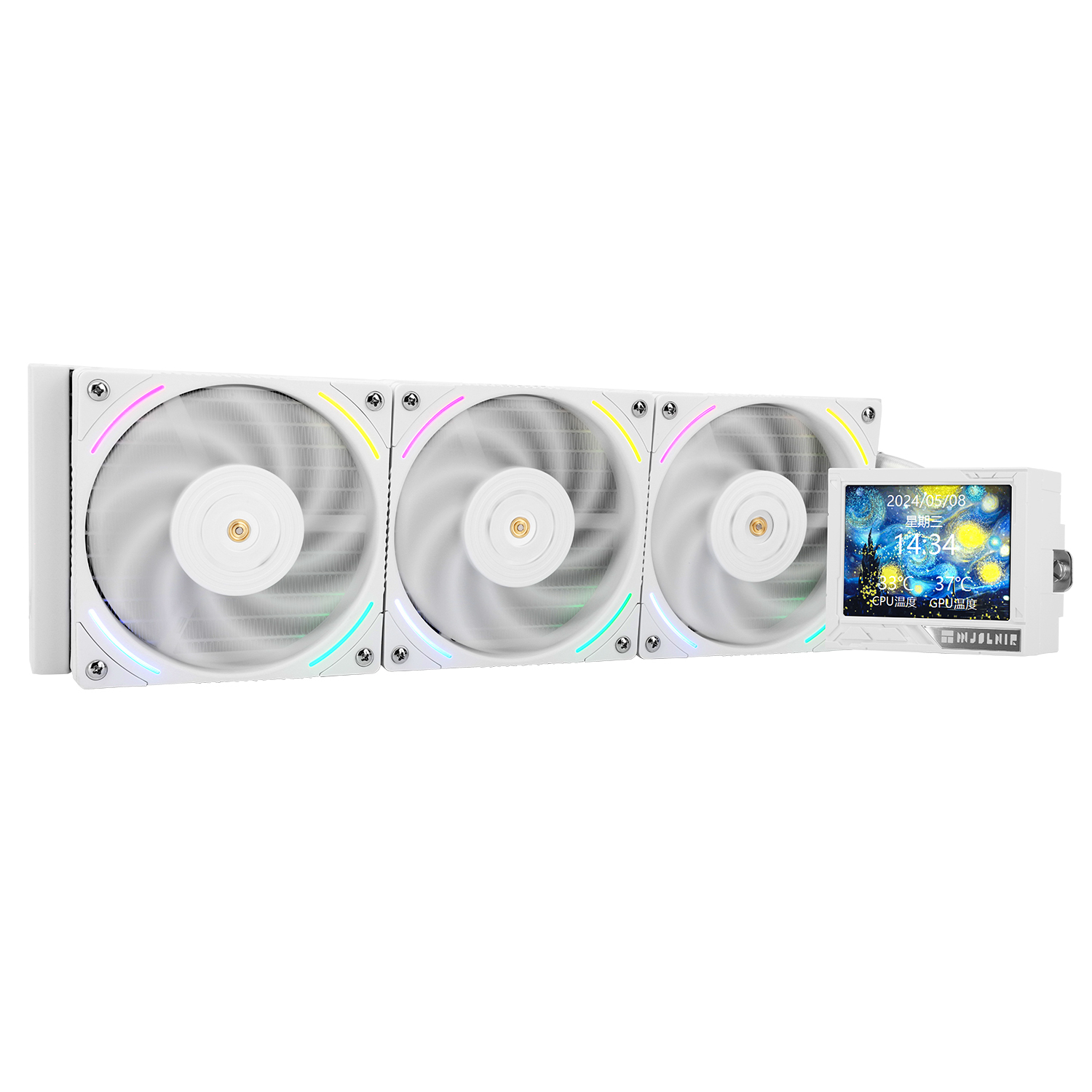 Кулер Процессорный Thermalright Водяное охлаждение Mjolnir Vision 360 WHITE ARGB