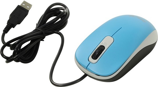 

Мышь GENIUS DX 110 31010116103, цвет голубой