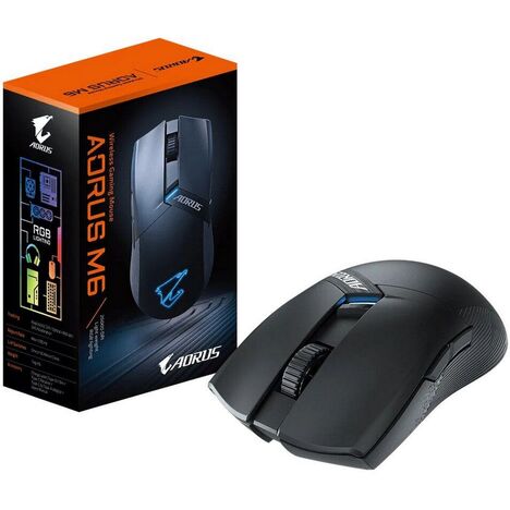 Мышь Gigabyte Мышь Aorus GM-AORUS M6, цвет черный