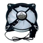 Вентилятор ALSEYE FB120-B Fan Dimensions: 120*120*25
Fan flade: 9pcs，white
Voltage: DC 12V
Current: 0.27A
Power: 3.24W
Fan speed: 1000RPM±10%
Air Flow:32.05CFM
Air Pressure: 0.98mmH2O
Noise Level: 22.5dBA
Connector: Molex 4PIN
Bearing Type: Hydraulic
Accessories: Screw x 4
Retail