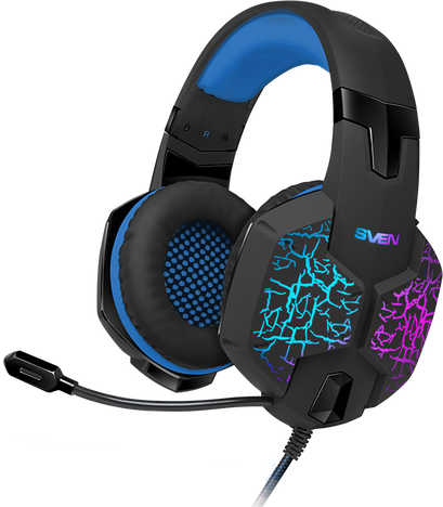 Гарнитура SVEN AP-U980MV, цвет синий/черный