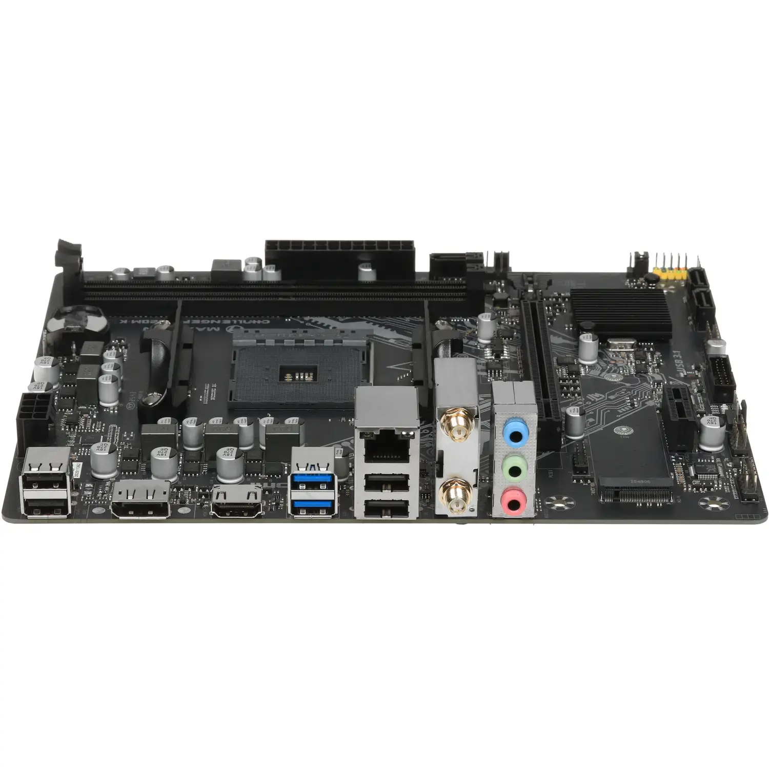 Материнская плата Maxsun AM4 AMD A520 Challenger A520M-K WIFI