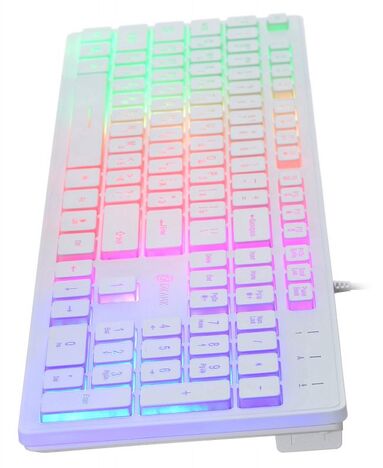Клавиатура Oklick KeyBoard 550ML 1061618, цвет белый