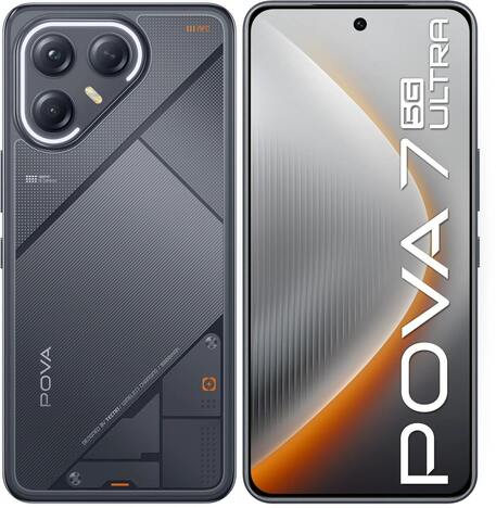 Смартфон TECNO POVA POVA 7 Ultra 5G 256 ΓБ черный